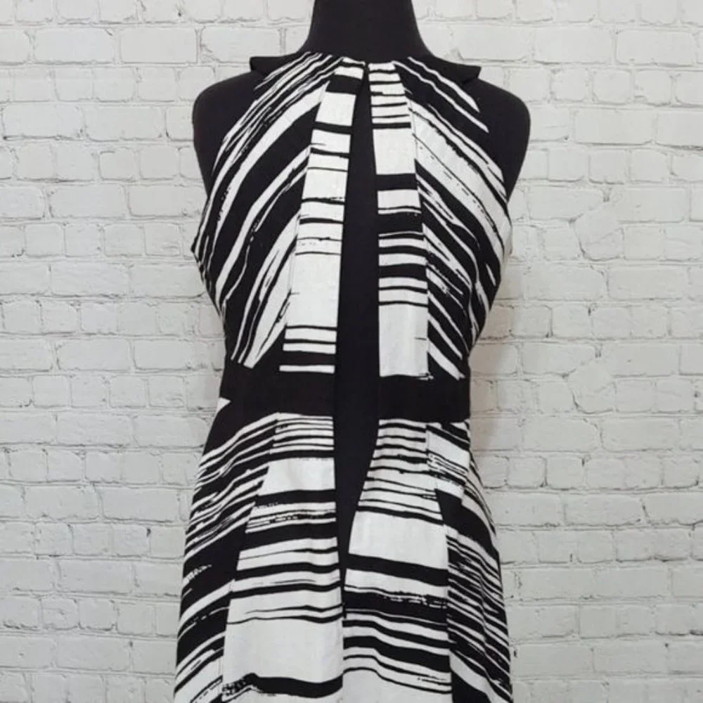 New York and Company A-Line Linen Dress - Picture 9 of 12